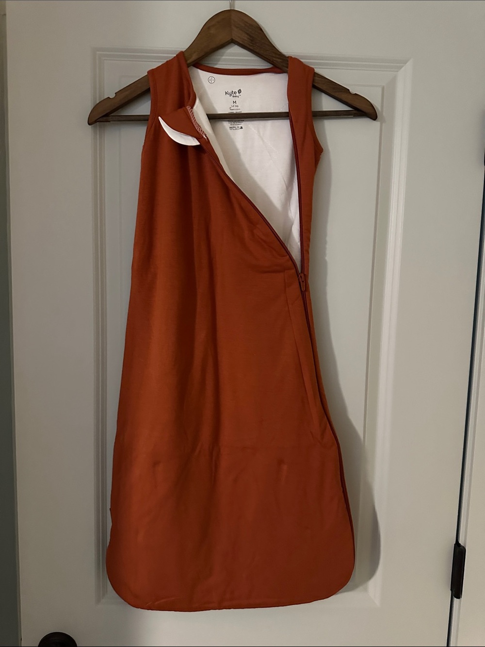 NWOT Kyte BABY Rust Orange 1.0 Tog Sleep Sack